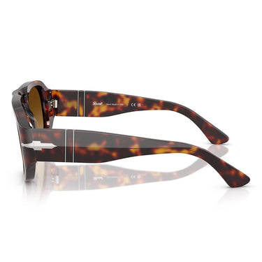 Persol Okulary Przeciwsłoneczne PO3373S 24/85 Vincent Brązowy/Jasny Brąz Unisex 3