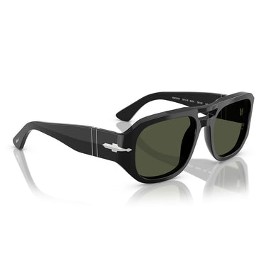 Persol Okulary Przeciwsłoneczne PO3373S 95/31 Vincent Nero/Verde Unisex 5