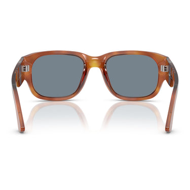 Persol Gafas de Sol PO3380S 96/56 Tierra de Siena/Azul Unisex 3
