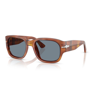 Persol Gafas de Sol PO3380S 96/56 Terra Di Siena/Azzurro Unisex 1