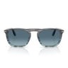 Persol Occhiali da Sole PO3391S 1205Q8 Gae Grigio Striato Blu/Azzurro Sfumato Blu Unisex