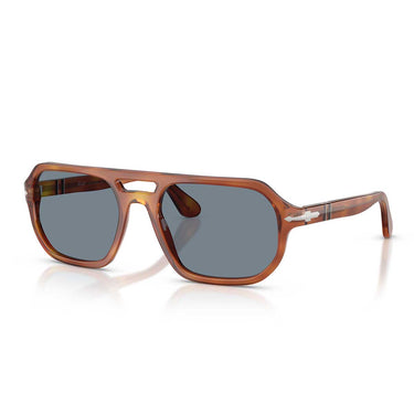 Persol Occhiali da Sole PO3393S 96/56 Guido Terra di Siena/Azzurro Unisex 1