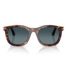 Persol Occhiali da Sole PO3395S 24 S3 Marrone Celeste Sfumato Unisex Polarizzati 