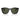 Persol Occhiali da Sole PO3395S 95 31 Nero Verde Unisex 