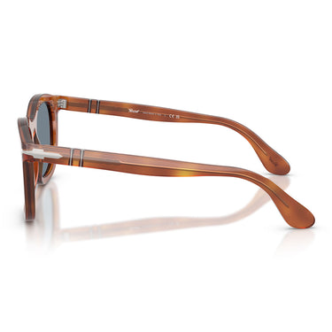 Persol Occhiali da Sole PO3395S 96 56 Terra di Siena Azzurro Unisex  2