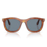 Persol Occhiali da Sole PO3395S 96 56 Terra di Siena Azzurro Unisex  