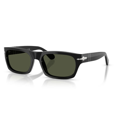 Persol Occhiali da Sole PO3398S 95 31 Nero Verde Unisex  2