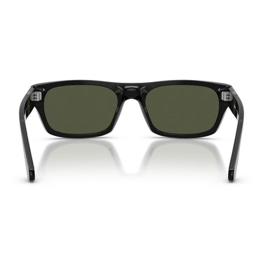 Persol Occhiali da Sole PO3398S 95 31 Nero Verde Unisex  4