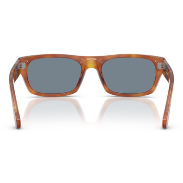 Persol Occhiali da Sole PO3398S 96/56 Terra di Siena/Azzurro Unisex 3