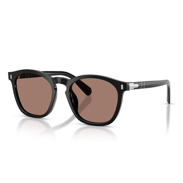 Persol Occhiali da Sole PO3413S 95/B3 Nero/Marrone Rosso Unisex