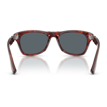 Persol Occhiali da Sole PO8001S 1242R5 Marrone Rosso Blu Unisex  4