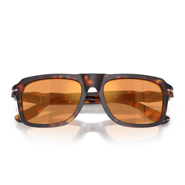 Persol Occhiali da Sole PO8002S 24/3L Marrone/Arancione Unisex 5