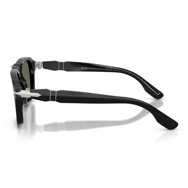 Persol Occhiali da Sole PO8002S 95/31 Nero/Verde Unisex Polarizzati 2