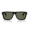 Persol Occhiali da Sole PO8002S 95/31 Nero/Verde Unisex Polarizzati