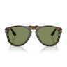 Persol Occhiali da Sole PO8649SM 1248P1 Marrone Scuro Verde Chiaro Unisex Polarizzati 