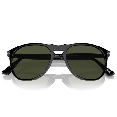 Persol Okulary Przeciwsłoneczne PO9649S 95-31 Czarny-Zielony Unisex 4