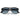 Persol Occhiali da Sole PO9649S 95-Q8 Nero-Blu Sfumato Unisex 5