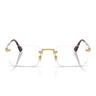Persol Occhiali da Vista PO1030V 515 Luc Oro/Trasparente Unisex