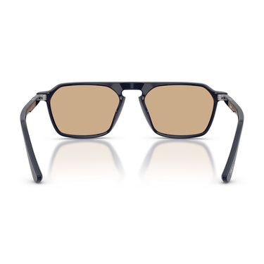 Persol Occhiali da Vista PO3402V 1253 Blu/Giallo Trasparente Unisex