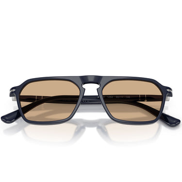Persol Occhiali da Vista PO3402V 1253 Blu/Giallo Trasparente Unisex