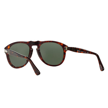 Persol Okulary Przeciwsłoneczne PO0649 24/31 Havana/Verde Unisex 4