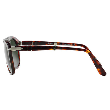 Persol Okulary Przeciwsłoneczne PO0714 24/31 Składane Havana/Zielone Unisex 3