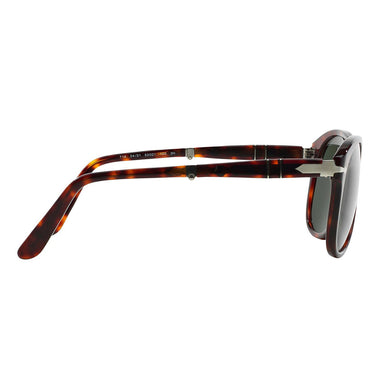 Persol Okulary Przeciwsłoneczne PO0714 24/31 Składane Havana/Zielone Unisex 7