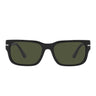 Persol Okulary Przeciwsłoneczne PO3315S 95/31 Czarny/Zielony Unisex 4