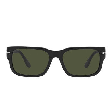 Persol Okulary Przeciwsłoneczne PO3315S 95/31 Czarny/Zielony Unisex 4