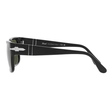 Persol Okulary Przeciwsłoneczne PO3315S 95/31 Czarny/Zielony Unisex 2