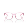 Polo Ralph Lauren Occhiali da Vista PP8549U 6193 Rosa Trasparente/Trasparente Bambini