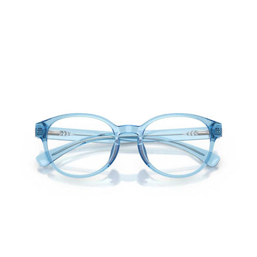 Polo Ralph Lauren Occhiali da Vista PP8550U 6252 Blu Lucido Trasparente/Trasparente Bambini 5