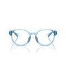 Polo Ralph Lauren Occhiali da Vista PP8550U 6252 Blu Lucido Trasparente/Trasparente Bambini