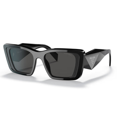 Prada Lunettes de Soleil PR08YS 1AB5S0 Noir-Gris Foncé Unisexe 1
