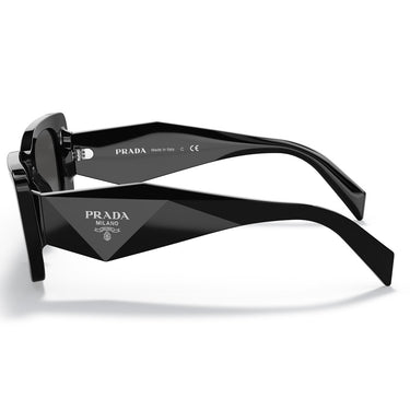 Prada Lunettes de Soleil PR08YS 1AB5S0 Noir-Gris Foncé Unisexe 2