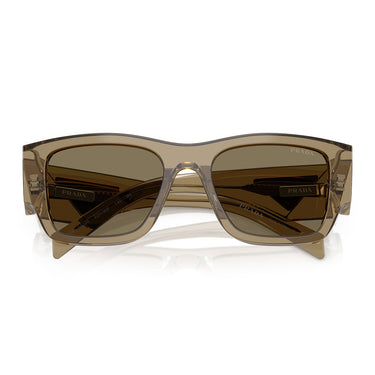 Prada Okulary Przeciwsłoneczne PR10ZS 22H90F Corteccia/Marrone Chiaro Unisex 4