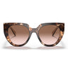 Prada Sunglasses PR14WS 01R0A6 Havana-Brown Gradient Women
