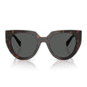 Prada Sonnenbrille PR14WS 17N40L Root Schildpatt/Dunkelgrau Damen 3