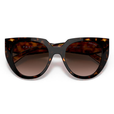 Prada Okulary Przeciwsłoneczne PR14WS 2AU6S1 Tartarugato-Brązowy Gradient Damskie 4