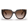 Prada Sunglasses PR14WS 2AU6S1 Tortoise-Brown Gradient Women