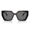 Prada Sonnenbrille PR15WS 1AB5Z1 Schwarz-Dunkelgrau Unisex Polarisiert
