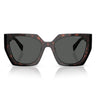 Prada Lunettes de Soleil PR15WS 24B40L Root Noir/Gris Foncé Unisexe