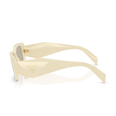Prada Okulary Przeciwsłoneczne PR17WS 21D5J2 Biały/Jasny Brąz Unisex 3