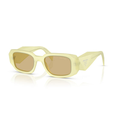 Prada Okulary Przeciwsłoneczne PR17WS 21G10R Frosted Vanilla Giallo Unisex 2
