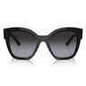 Prada Gafas de Sol PR17ZS 1AB09S Negro-Gris Degradado Unisex