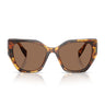 Prada Gafas de Sol PR19ZS 14L06B Miele Tartarugato Marrone Scuro Donna