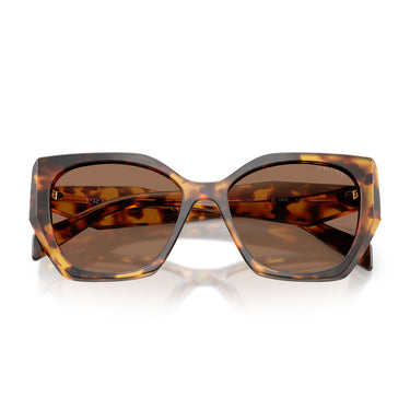 Prada Okulary Przeciwsłoneczne PR19ZS 14L06B Miele Tartarugato Marrone Scuro Donna 5