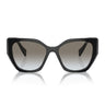 Prada Sunglasses PR19ZS 1AB0A7 Black/Dark Gray Women
