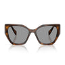 Prada Sonnenbrille PR19ZS 20D50Q Juniper Schildpatt Grau Damen
