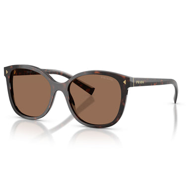 Prada Okulary Przeciwsłoneczne PR22ZS 17N06B Tartaruga Radica Marrone Scuro Donna 2
